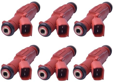 DMLHL inyección de Gasolina Boquilla De Inyector De Combustible para Coche, 6 Uds., 35310-2E000, para Hyundai, para Elantra, 2011-2017, para Ix35, 2017-2020, Boquilla Atomizadora De Combustible