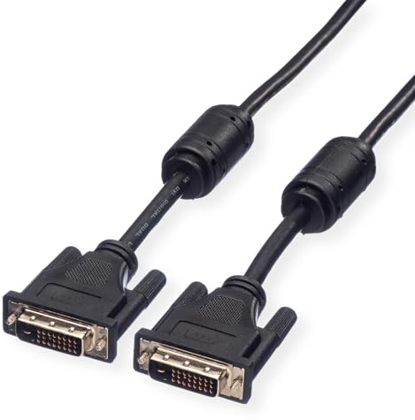 ROLINE câble DVI - câble pour écran DVI M - M - câble de raccordement Dual Link - noir 10 m