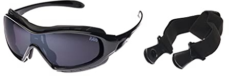Ravs SPORTBRILLE SKI - Snowboard KITESUR Sonnenbrille MIT Band UND BÜGELN!