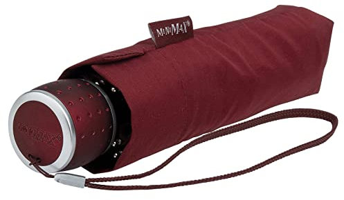 IMPLIVA miniMAX® Parapluie canne, 100 cm, Rouge (Rot)