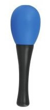 Maracas Mini, Kunststoff Paar blau mit 45g Füllung