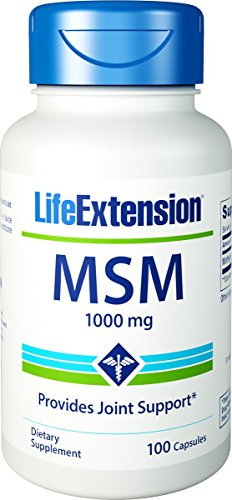 Dreierpack MSM-organischer Schwefel a 1000mg, 100 Kaps von Life Extension x 3 (3)