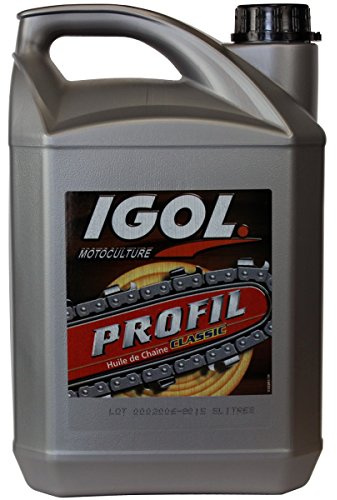 Aceite de cadena fugaz IGOL para motosierra y podadora, 5 litros