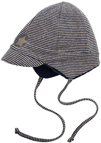 Sterntaler Baby-Jungen Schirmmütze Mütze, Blau (Marine 300) F, 43