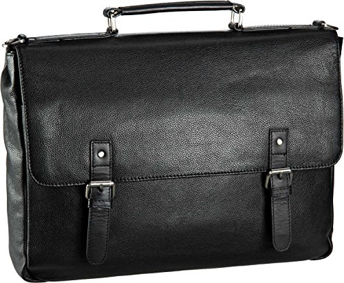 Leonhard Heyden Berlin Aktentasche Leder 35 cm Laptopfach