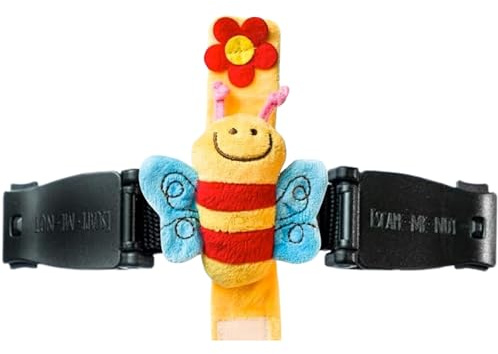 Correa de seguridad para bebés, de la marca Escape-me-not, con peluche protector