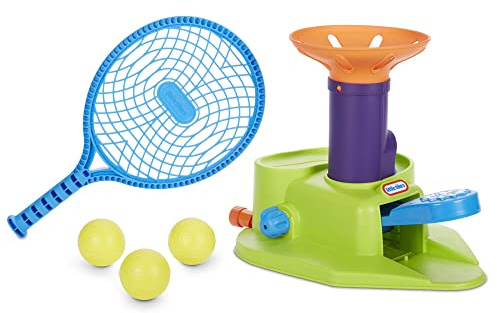 Little Tikes Splash Hit Tennis - Ensemble de Tennis Pop-Up ou Splash - Comprend 1 raquette et 3 balles - Pour les garçons et les filles de 2 ans et +