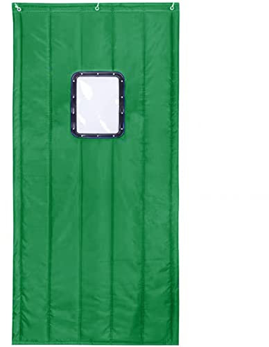YWBXSHKD Magnetische WäRmeschutzvorhang TüR 140x210CM, Thermovorhang Winddicht Wasserdicht Vorhang WäRmeisolierend TüR, TüRvorhang Thermo KäLteschutz Filz