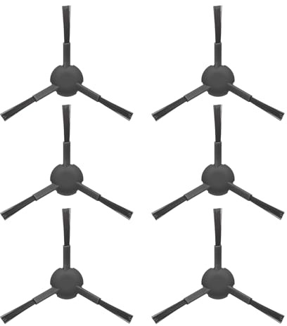 6 spazzole laterali per Dreame L20Ultra/L10sPro/L10sProUltra/L10sProGen2/L10sPlus/X30Ultra/L10sUltraGen2/D20Plus/L40UltraAE/D20Ultra/D20/L10sProGen3, per Xiaomi X20+/X20 Max/X20 Pro/X10+ Accessori