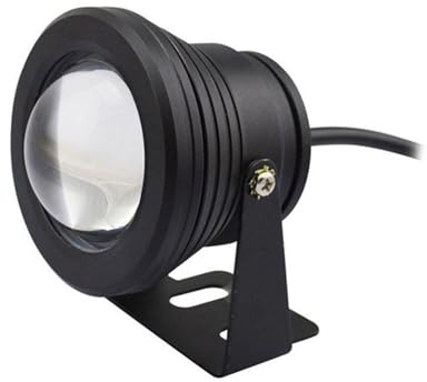 LGJEGD Unterwasser-Teichbeleuchtung, 10 W, IP68, wasserdicht, 12V, wasserdichtes Aluminiumgehäuse, LED-Unterwasserbeleuchtung(Green)