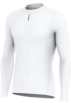 INBIKE Fahrradtrikot Radtrikot Rennrad Fußball Trikot Fahrradbekleidung Herren Langrm Atmungsaktiv Ventilate Schnell trocknend Elastisch Weich Leicht Multifunktion Sommer 2XL