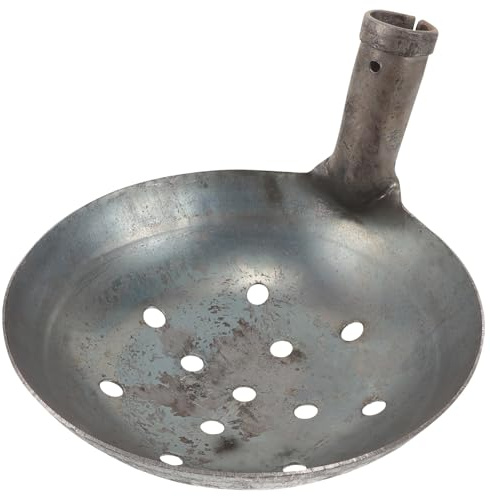 GATHINESS Pelle en Métal Trous Louche Filtrante Robuste pour Nettoyage Boue et Débris Outil Manuel Multifonction 20 CM pour Canalisations et Entretien Jardin