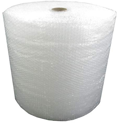 Globe Packaging 500mm x 100m Large Bubble Wrap Roll with Small Air Bubbles - Cushioning & Protection Packaging for Moving House, Ecommerce and Storage