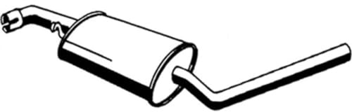 Mittelschalldämpfer ASMET 04.074