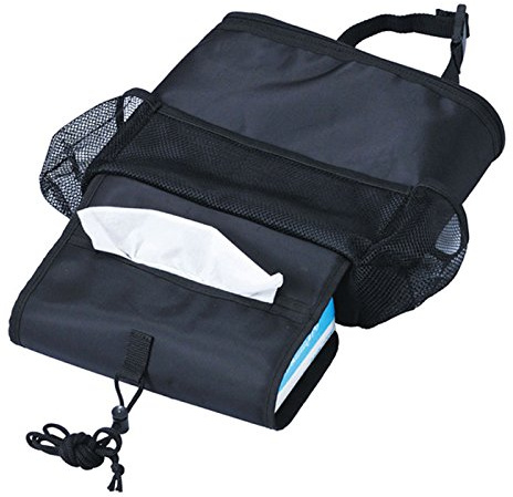 Aukson B15C Auto Rücksitz-Organizer mit Kühltasche – Multifunktionale Rücksitztasche für Kinder, Wasserdicht, Große Kapazität, Perfekt zur Aufbewahrung und Organisation im Auto