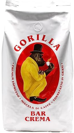 Gorilla Espresso Bar Crema 12 x 1kg Kaffee ganze Bohne