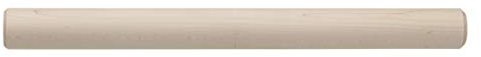 Ateco - Mattarello in legno di acero massiccio, 40,5 cm