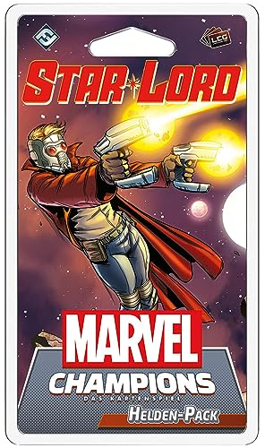 Fantasy Flight Games, Marvel Champions: LCG – Star-Lord, Helden-Erweiterung, Expertenspiel, Kartenspiel, 1-4 Spieler, Ab 14+ Jahren, 60+ Minuten, Deutsch, Mehrfarbig, Bunt
