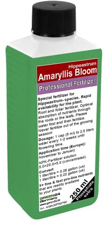 GREEN24 Engrais amaryllis Engrais liquide HIGHTECH pour la floraison 250ml