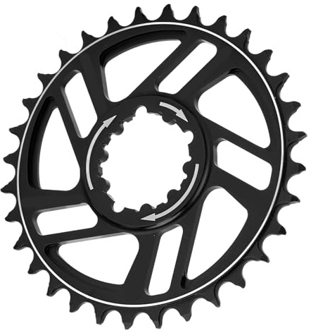 SUNGOOYUE Fahrrad Kettenblatt, 32T Kettenblatt 3mm Offset Direct Mount Narrow Wide Kettenblatt für SRAM GXP Kurbel