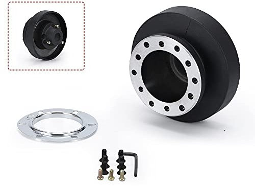 Lenkrad Schnellspanner，Lenkrad Schnellverschluss Racing-Lenkrad-Hub-Adapter-Kit-Passend for BMW E36. Schwarz VR-HUB-E36