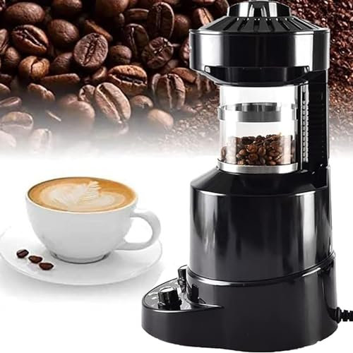 KLYDBMYT Máquina tostadora de café, Tostador de Aire automático, Peso de cocción 100g, Velocidad/Temperatura del Viento Ajustable, Regalo para Amantes del café