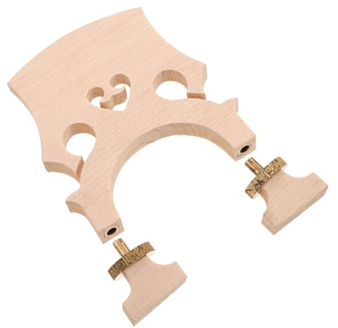 SUPVOX Violonchelo Puente de Madera de Arce Ajustable Alto para Cello Europeo de Accesorios de Escenario Musical