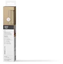 Cricut Smart Vinyl Permanent Joy Xtra 24,1 x 91 cm (Matte, Champagner)