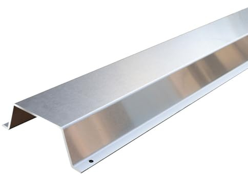 Calpestabile Passacavi in Acciaio Inox Larghezza 40/60/70/100/130/160/200mm | Passacavi Metallo per Pavimento Parete Copertura Cavi per Esterni Canalina Protettiva per Ufficio Casa(Outer width 40mm)