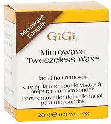 GiGi Microwave Tweezeless Wax 1 oz (Pack of 5)