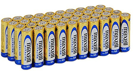 Packs 32 y 40 AAA AA Maxell (AA, 40 Unidades)