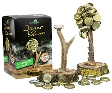 Jäger Baum/Kronkorkenbaum mit Rehgeweih/Edle Luxus Variante unseres Deggelbaums