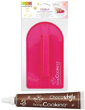 Sugarpaste smoother + Edible chocolate pen