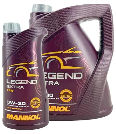 MANNOL 6 Liter, Legend Extra 0W-30 MB 229.51 Motoröl