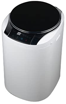 generico Lavatrice Lavasciuga Centrifuga Asciugabiancheria Elettrodomestici Carico Alto Lava Scarpe per Indumenti (Nero,Funzione ozono)