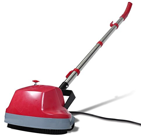 Goliraya Polisseuse et Laveur de Plancher à Double Tête 5 en 1 Cireuse de Sol Nettoyant de Planchers en ABS, 180 W