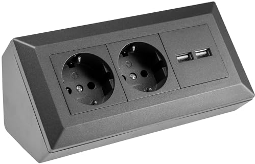 Bloc prise 2 x + 2 x USB