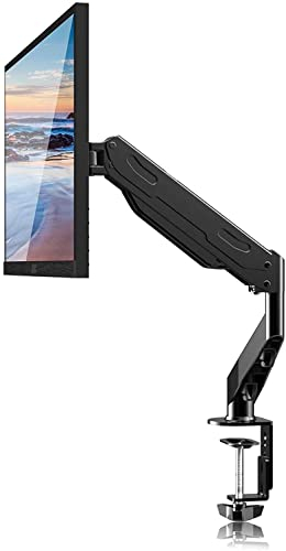 Pholiten Monitorarm Gasfeder für 13-27 Zoll Bildschirme, Gasdruckfeder Halterung mit Neigung Schwenkdrehung