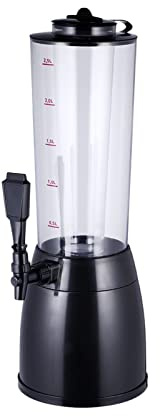 torre de bebidas Dispensador de cerveza con núcleo de hielo de 2,5 l, máquina de bebidas, tubo de hielo for jugo de vino, refresco, dispensador de torre de cerveza for refrigeración de Bar, beber vino