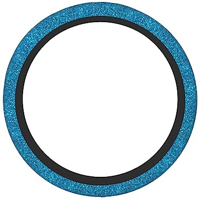 Auto Lenkradschutz Blauer Glitzer Lenkradhülle Anti Rutsch Auto-Lenkradschutz Universal Lenkradbezug Für LKW, Auto-Dekozubehör, Auto Zubehör, 38Cm