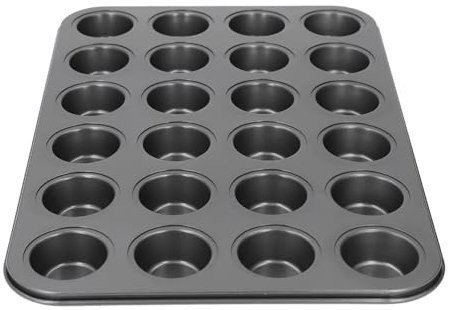 Teglia Per Muffin Da 24 Tazze, Teglia Rotonda Piccola Per Pancake E Cupcake, Teglia Per Cupcake Per Cuocere Una Varietà Di Deliziosi Dessert, Come Muffin, Pancake Per La Colazione