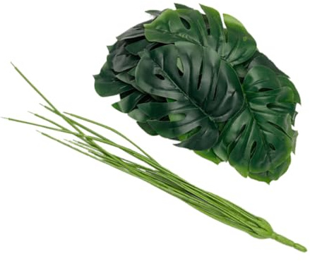 Ipetboom Foglie Monstera Artificiali Decorazioni Foglie Finte Forniture Da Te Per Da Pranzo Oggetti Scena Per Foto Bomboniere Decorazioni Per Feste
