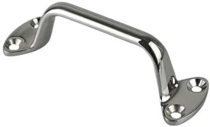 Manija de puerta de 6 pulgadas de acero inoxidable pulido for barco, pasamanos, accesorios for barco(6inch(316SS))