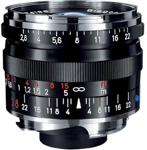 Zeiss Carl 28/2.8 Lens Black