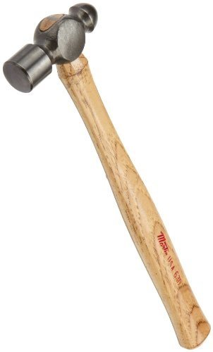 Martin 63D D Series Alloy Steel 8oz Utility Ball Peen Hammer, 11-5/8 Overall Length