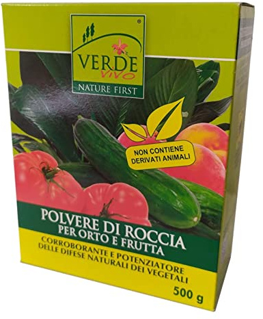 POLVERE DI ROCCIA per Orto e frutta