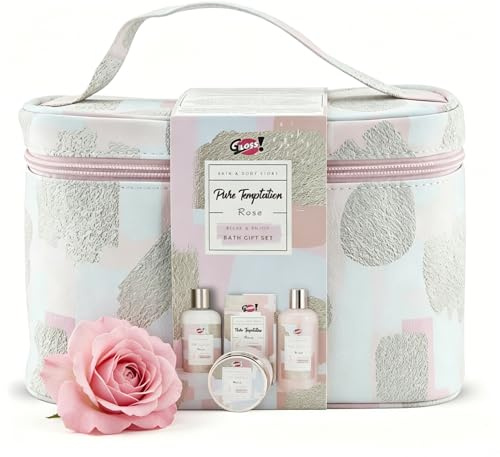 GLOSS ! Coffret Bain – Soin & Relaxation – Parfum Floral – Présentation Premium – Vanity