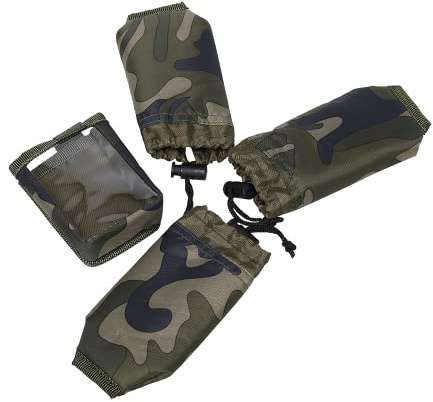 Prologic Fulcrum RMX-Pro Alarm & Receiver Padded Pouch Set 3+1 - Bissanzeigertasche, Tasche für Karpfenbissanzeiger
