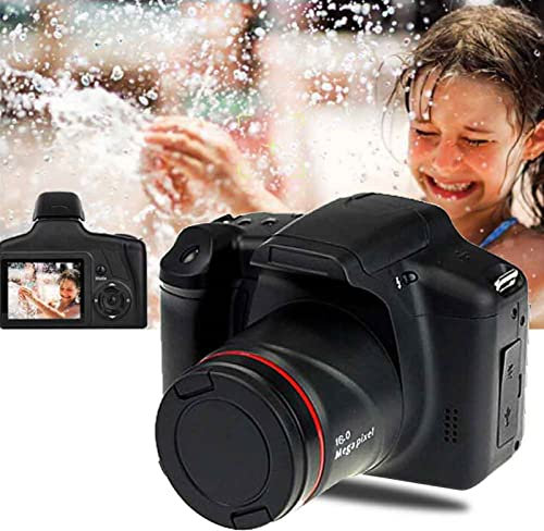 D05 Digital SLR Camera, 3.0 Inch TFT LCD Display, 16X Zoom Telephoto, Wide Angle Anti-shake, Black