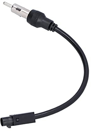 Cable de Extensión de Antena de Radio de Coche Radio FM AM Cable de Extensión de Antena de Coche Cable Conector de Enchufe DIN Cable Coaxial Cable para Vehículo Camión Unidad Principal Estéreo de Coch